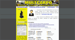 Desktop Screenshot of multcarpo.com.br